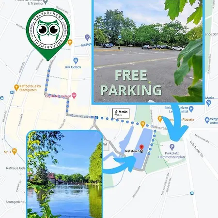 Uhlpartment - Romantisches Im Zentrum * Uelzen